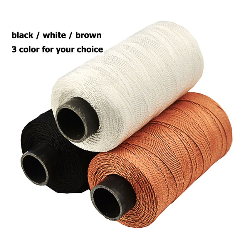 Durable 300M Overlocking Sewing Machine Line Strong Bounded Nylon Leather hand Sewing Thread for Craft Repair Shoes