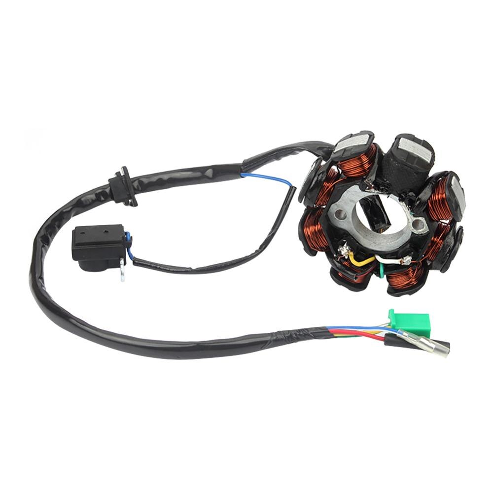 8 Poles Motorcycle Ignition Magneto Stator Generator Coil For GY6 150cc 125cc Chinese Scooter Moped ATV Quad Pocket Bike