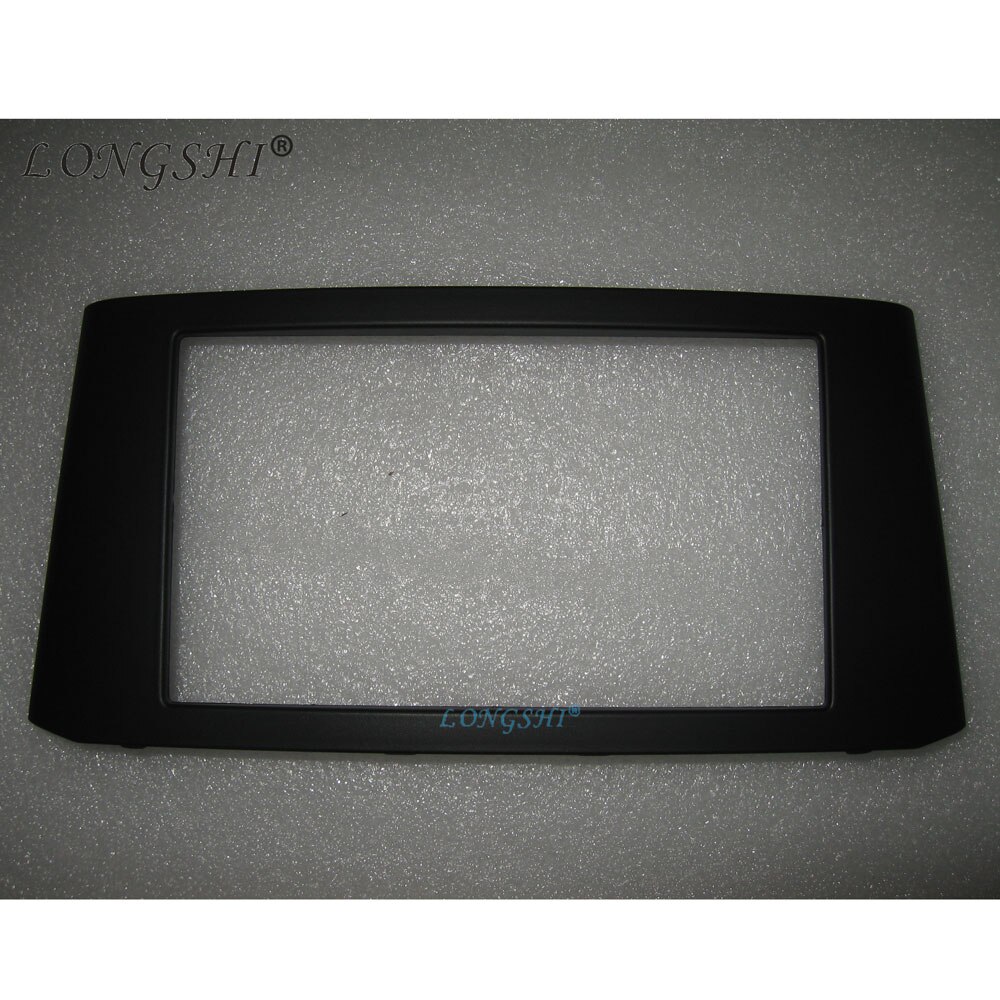 Panel adaptador de placa frontal para coche LONGSHI con doble Din para Toyota Avensis 2003, reproductor estéreo y DVD, Marco 2 Din