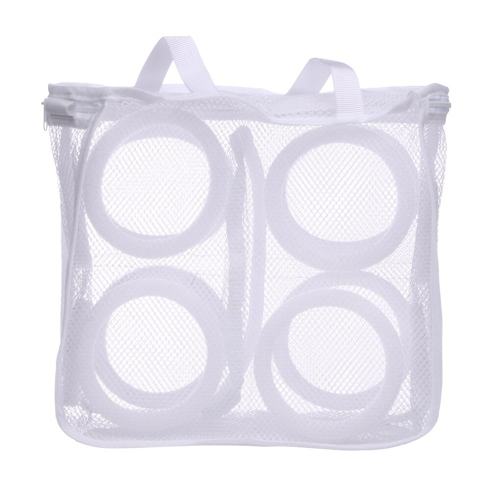 Mesh-Waschbeutel Für BHs (4 Stück) – 17,8x15,2 Cm, Mit Reißverschluss & Stabilisierendem Rahmen
