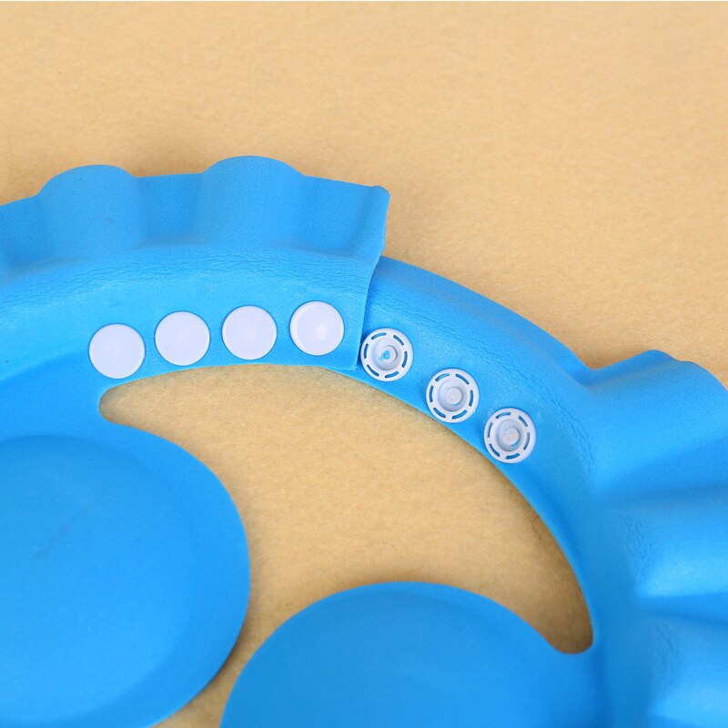 1Pcs Baby Safe Shampoo Bathing Shower Cap Hat Wash Hair Adjustable Shower Protect Eye Water-proof Shield elastic Shampoo Cap