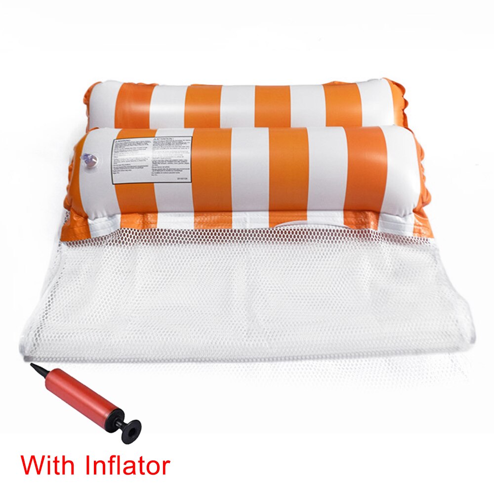 Colchón inflable de piscina, cama de agua flotante, para fiestas, juguete para nadar o salón estilo hamaca, reclinable, nueva: color 5