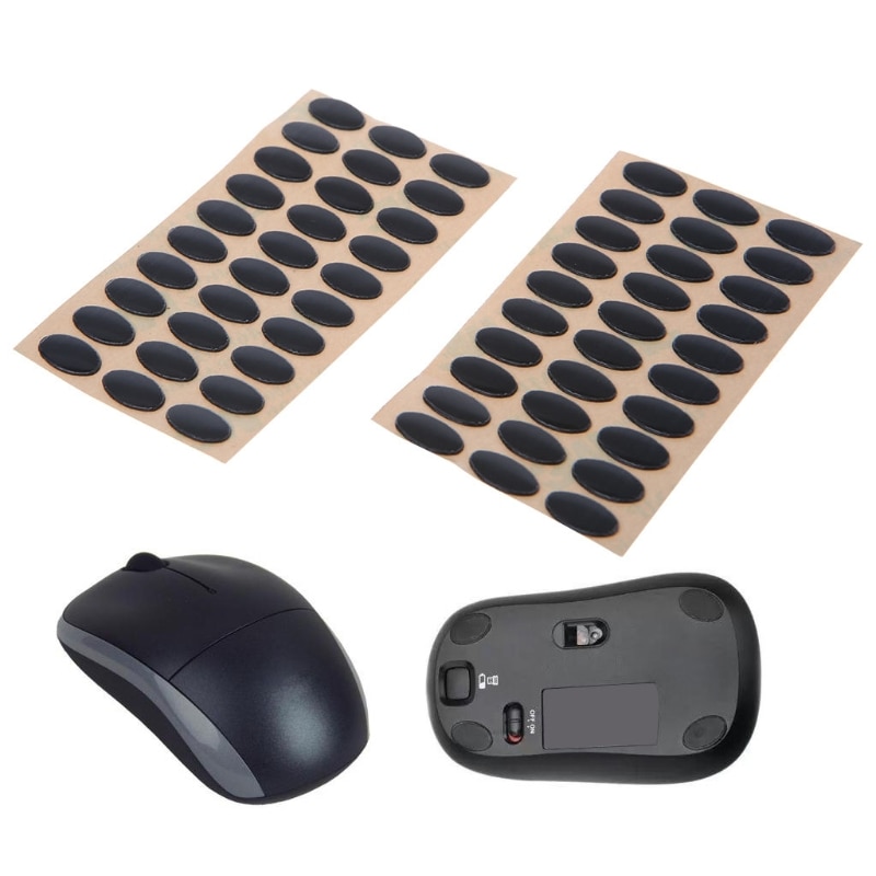 60 Stuks Teflon Muis Voeten Mouse Skates Pads-Voor Logitech M215/M310/M325