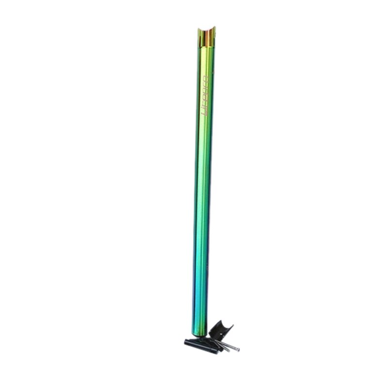 Litepro-tija de sillín de bicicleta plegable, tija de sillín de bicicleta de 31,8mm y 580mm, tubo de asiento de bicicleta deslumbrante para Brompton