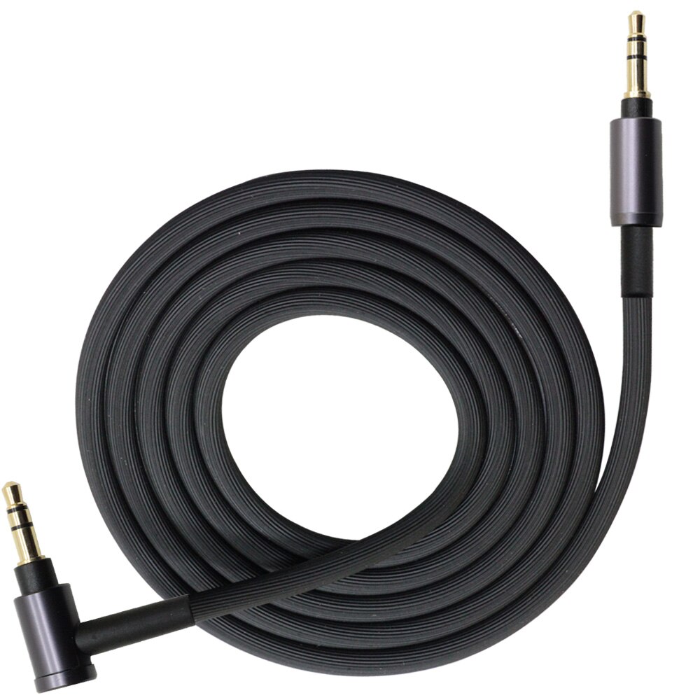 Poyatu-Cable de Audio de repuesto para auriculares, accesorio para Sony MDR-1000X, WH-1000XM2, WH-1000xm3, 1000X: Negro