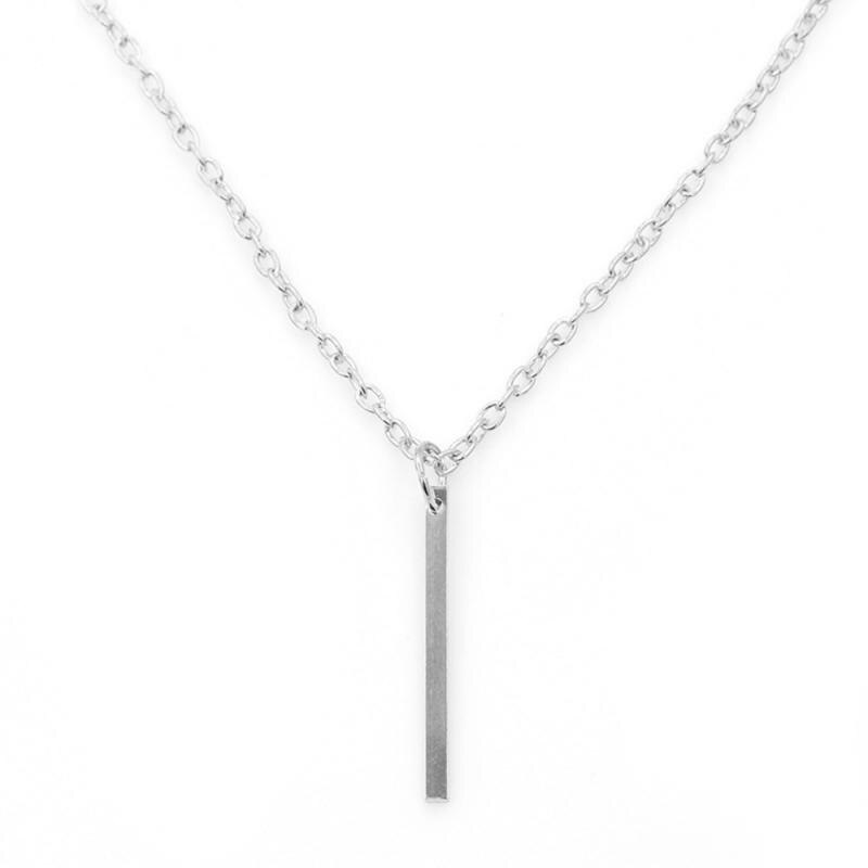 Collar a la para mujer, francés, Simple, de una sola capa, doble capa, cadena de clavícula, Collar corto para decorar el cuello: 4