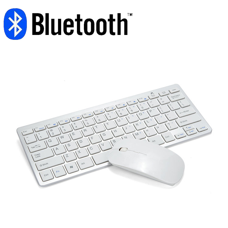 Bluetooth Toetsenbord Muis Combo Met Multimedia Functie Draadloze Verbinding Voor Android/Windows Tablet Pc Computer
