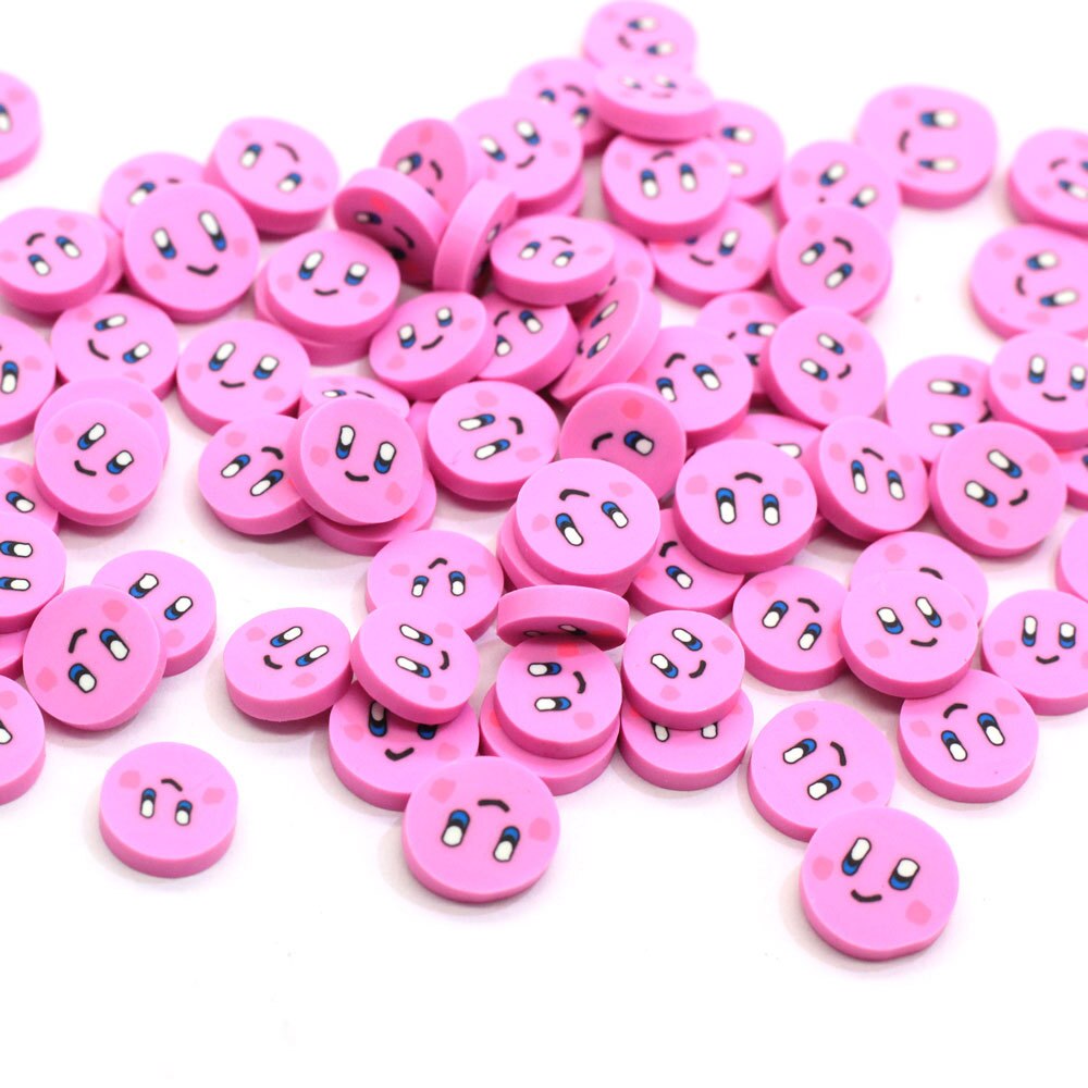 20g Schleim Liefert Hinaus Nette Polymer Clay Regenbogen Streusel DIY Kit Füllstoff für Flauschigen Klar Crunchy Schleim Ton: C