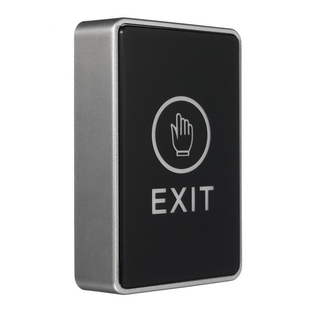 Push Touch Sensor Exit Beveiliging Toegangscontrole Systeem Deur Exit Release Knop Met Led Indicator Licht Voor Thuis