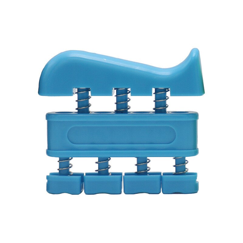 Finger Trainer Exerciser Power Training Hand Grip Recovery Rehabilitation Hand Fitness Equipment for Gym Workout: Blue