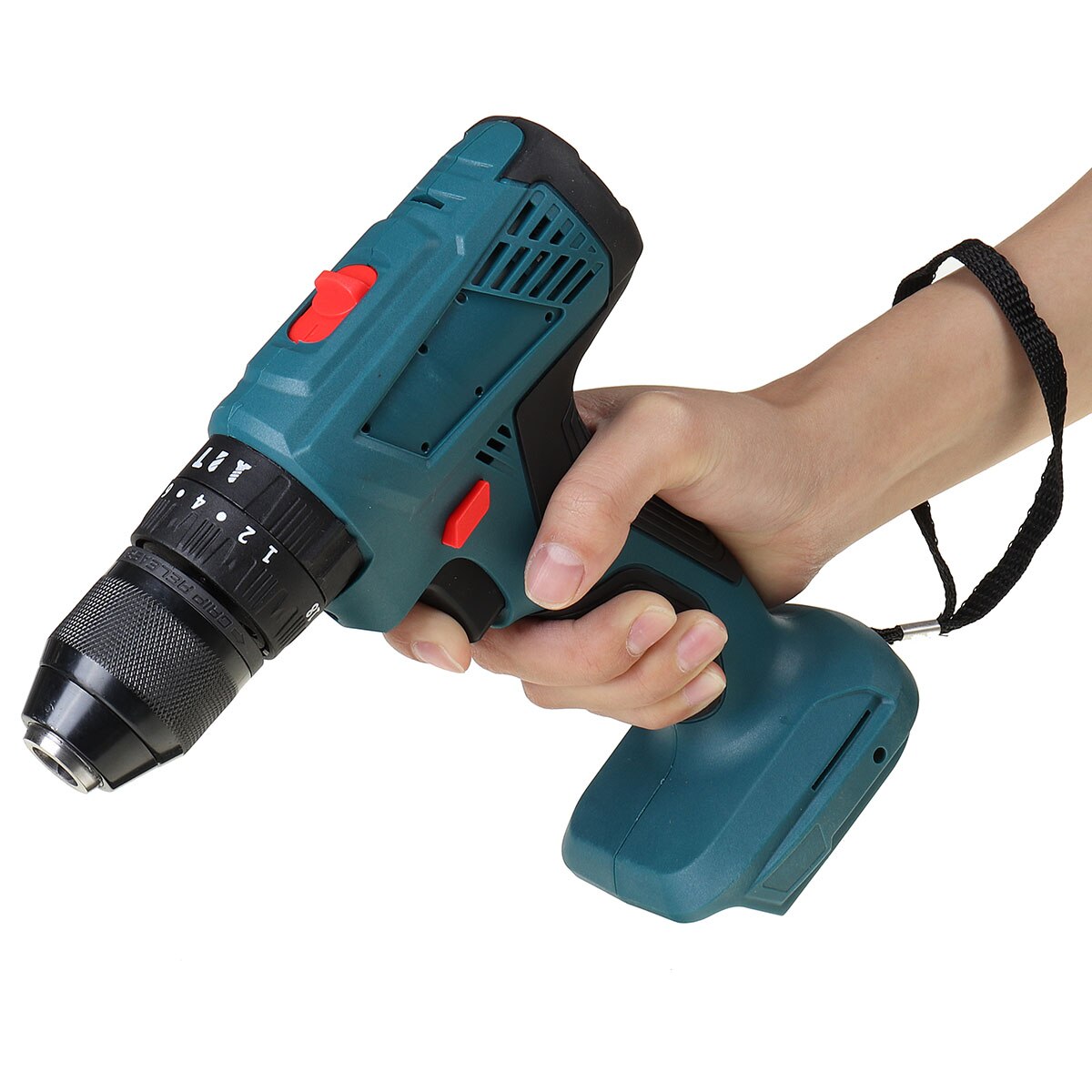 3IN1 Drillpro Cordless Electric Impact Drill 13mm Rechargeable Electric Screwdriver Drill Power Tool for Makita Battery