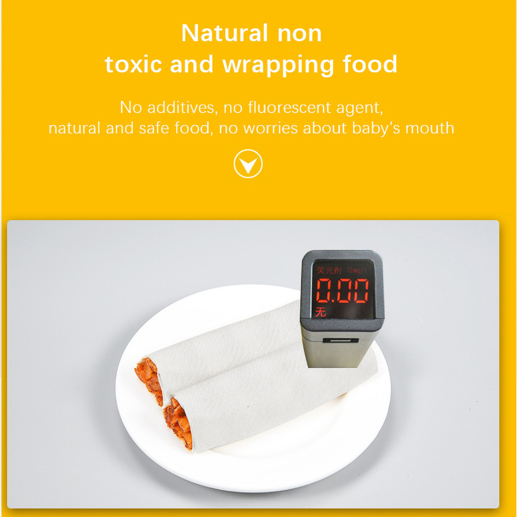 2 Rolls Kitchen Paper Towel Biodegradable Washable Cleaning Wipes Kitchen Padded Lazy Cleaning Rag Waterproof Towel Kitchen