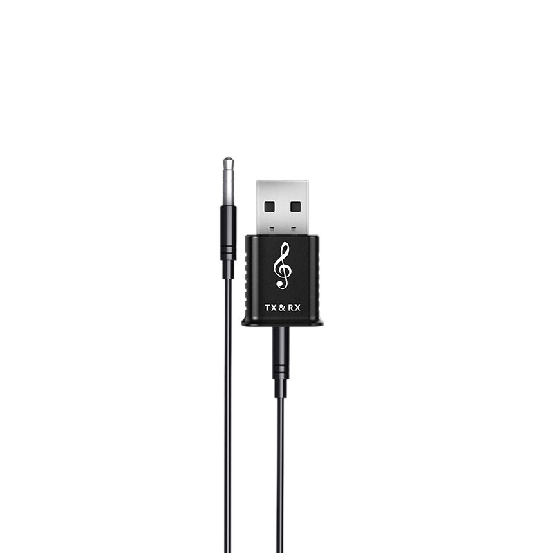 Usb Wireless Receiver Transmitters Bluetooth V5.0 Audio Music Stereo Adapter Dongle For Tv Pc Car Bluetooth Speaker Headphone: Default Title