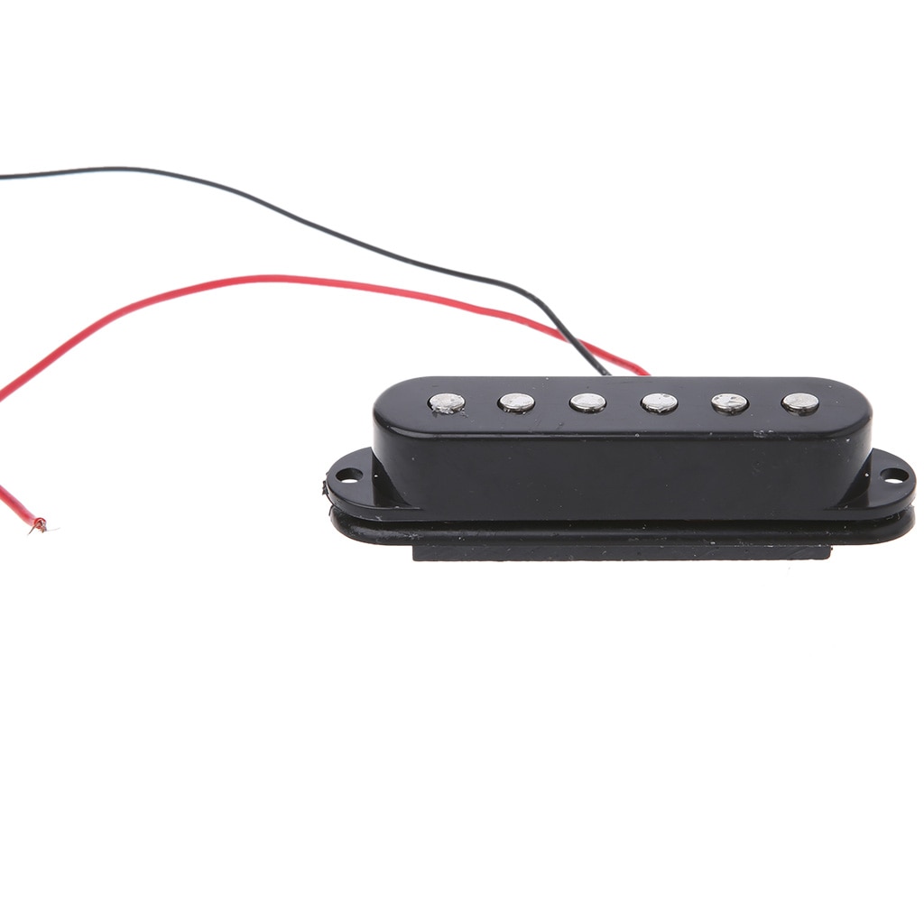 Black 1Set/3Pcs Alnico 5 V Single Coil Pickup SSS for Strat Style Guitar #20/12