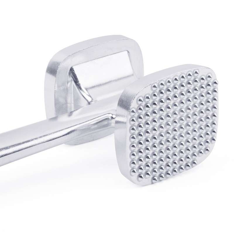 Delidge 1 Pc Aluminium Vlees Handleiding Tool Metal Mallet Tenderizer Steak Rundvlees Verzachten Stamper Varkensvlees Kip Hamer Keuken Tool