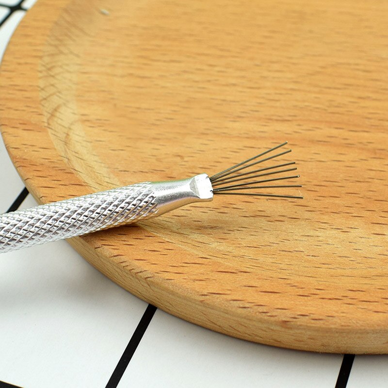 7 igły robić dziurkowania igły 1 szt. Ceramika narzędzia igła ze stali nierdzewnej szczegóły narzędzia narzędzie szczegółbyć winnym zawodowiec igła