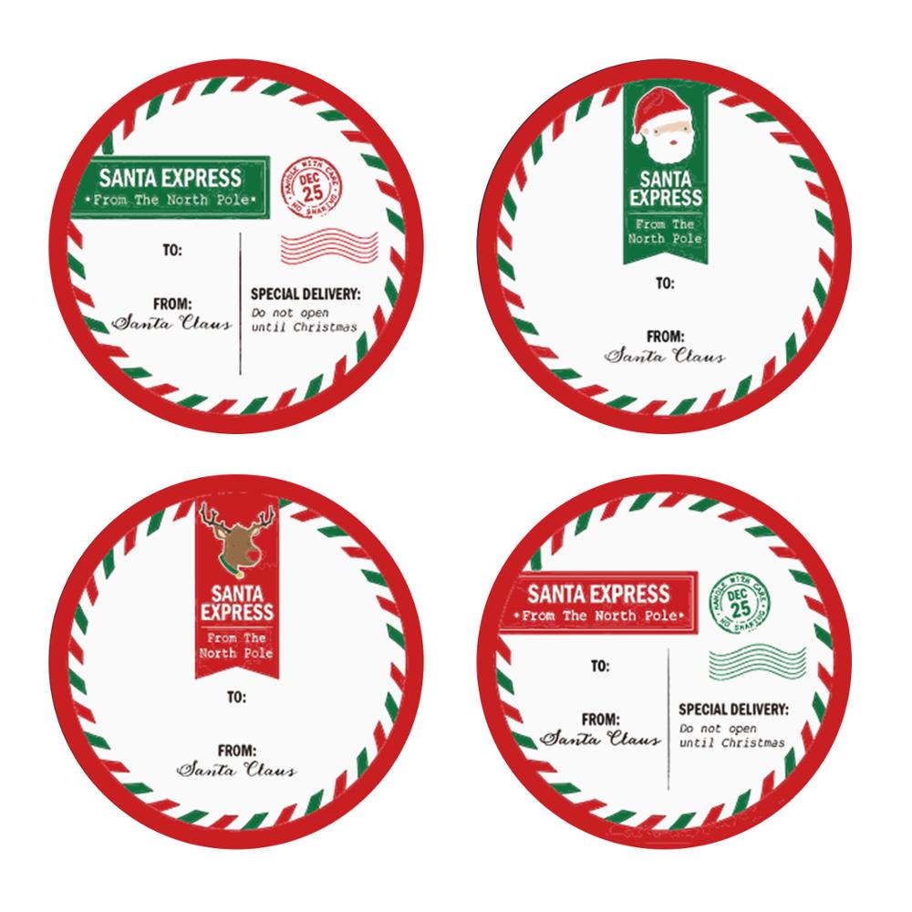 1 zoll große aufkleber mit weihnachtsmotiven, weihnachtsbaum, elch, süßigkeitentüzehn-verschlussaufkleber, weihnachtskarton-etikett, jahreszahl, weihnachtsschmuck