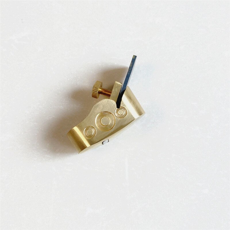 Violin making tools, 5 pcs various size mini brass planes woodworking planes: 18 mm
