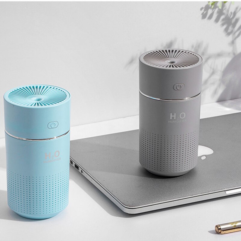 360ml Car Capacity Air Humidifier USB Rechargeable Wireless Ultrasonic Aroma Water Mist Diffuser Home Light Humidificador