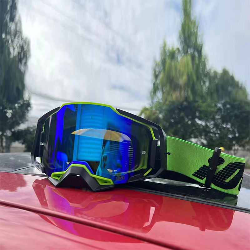 Motocross Goggles for Dirt Bikes Motorcycle Ski Sports Durable Mountain Biking Goggles MX Moto Man MTB ATV Windproof Protection: Brown