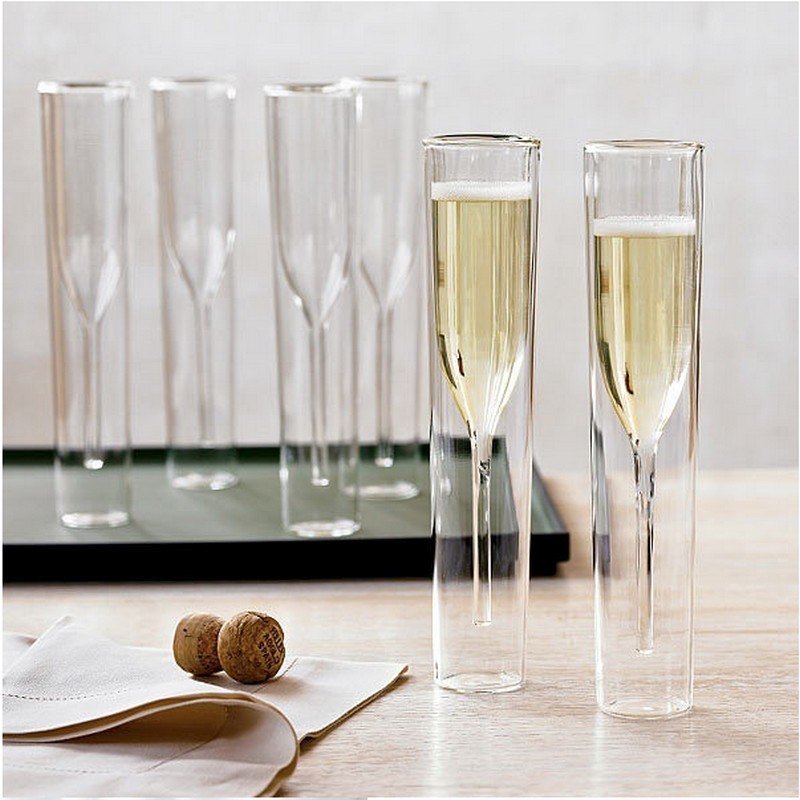 Champagneglas, dubbelwandige glazen, fluiten, beker, bubbels, wijn, tulp, cocktail, bruiloft, feest, beker, toast, bodum, thule, xicaras, copo