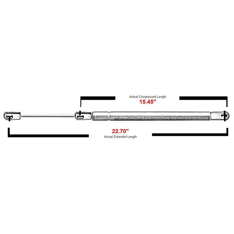 Rear Hatch Liftgate Lift Supports Struts Shocks Gas Springs 6156 for 2007 Chevrolet Suburban 1500,2007 Chevrolet Tahoe