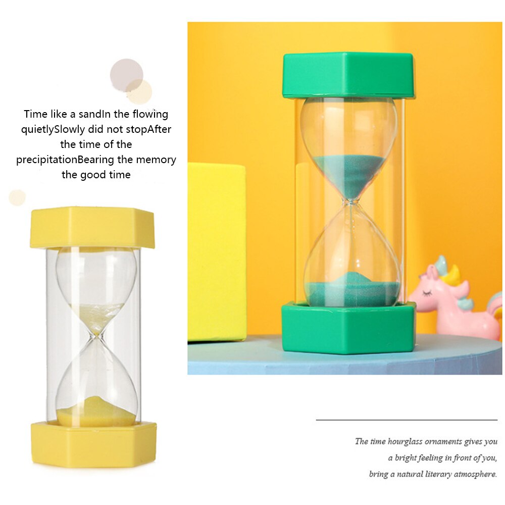 Wooden Hourglass Sand Clock 5-30 Minutes Sand Clock Kids Toothbrush Timer Time Counter Classroom Game Timer Home Decoration