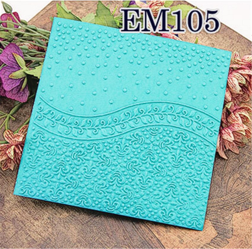 Dossiers de gaufrage de flocons de neige en plastique, bosse de Scrapbooking, modèle de bricolage, Fondant, indentation, gâteau Photo, carte d&#39;album, 15x15cm