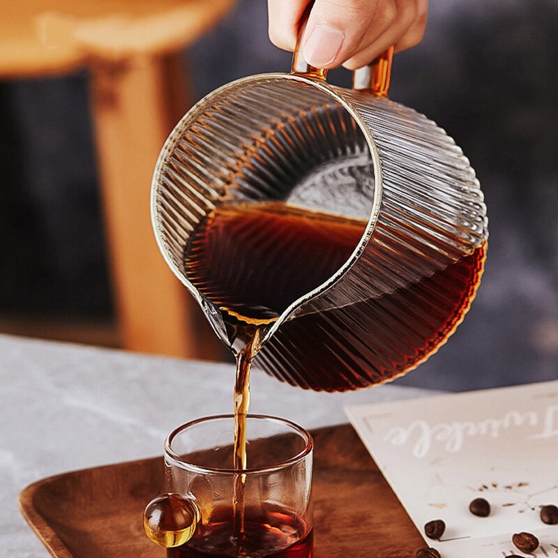 Glass Coffee Pot Hand Brewed Drip Pour Over Coffee Filter Holder Rack Coffee Filter Hand Brewed Coffee Filter Set