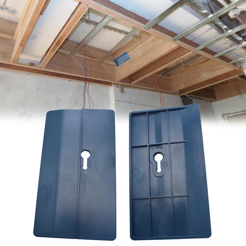 2 stücke Trockenbau Fitting Tool Gipskartondübel Tool Unterstützt Die Bord In Ort Wand Schreiner Werkzeug Decke Positionierung Platte B4