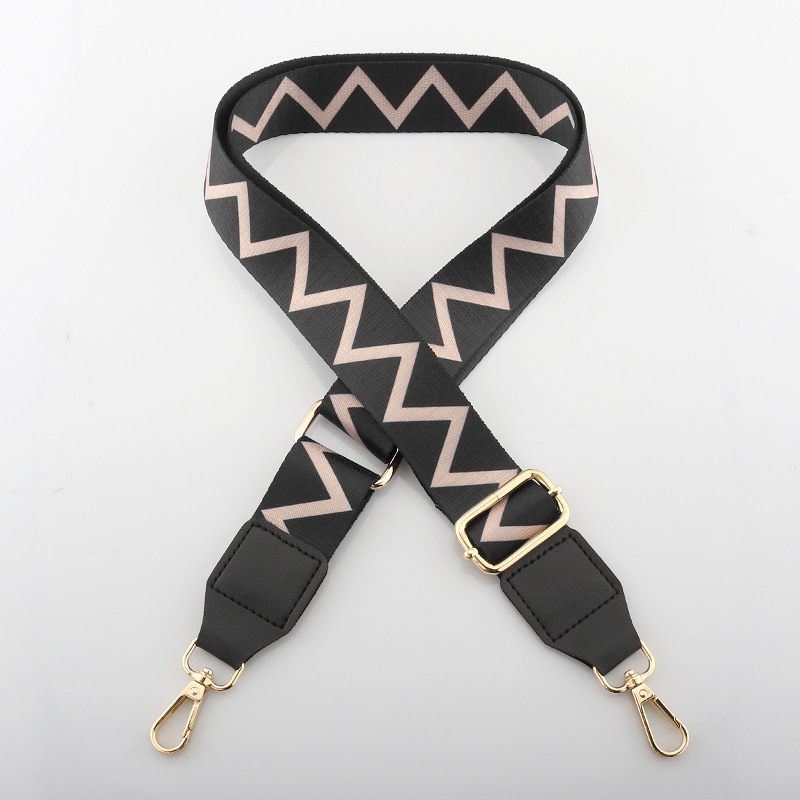 Nylon/Katoen Tas Riem Vrouw Gekleurde Bandjes Voor Crossbody Messenger Schoudertas Accessoires Verstelbare Geborduurde Riemen Riemen: 04