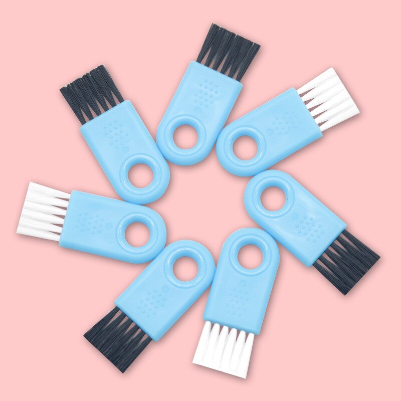 Nylon rensebørster bærbar barbermaskin lettvekts erstatning for hårbørste verktøy for barberskjeggklipper