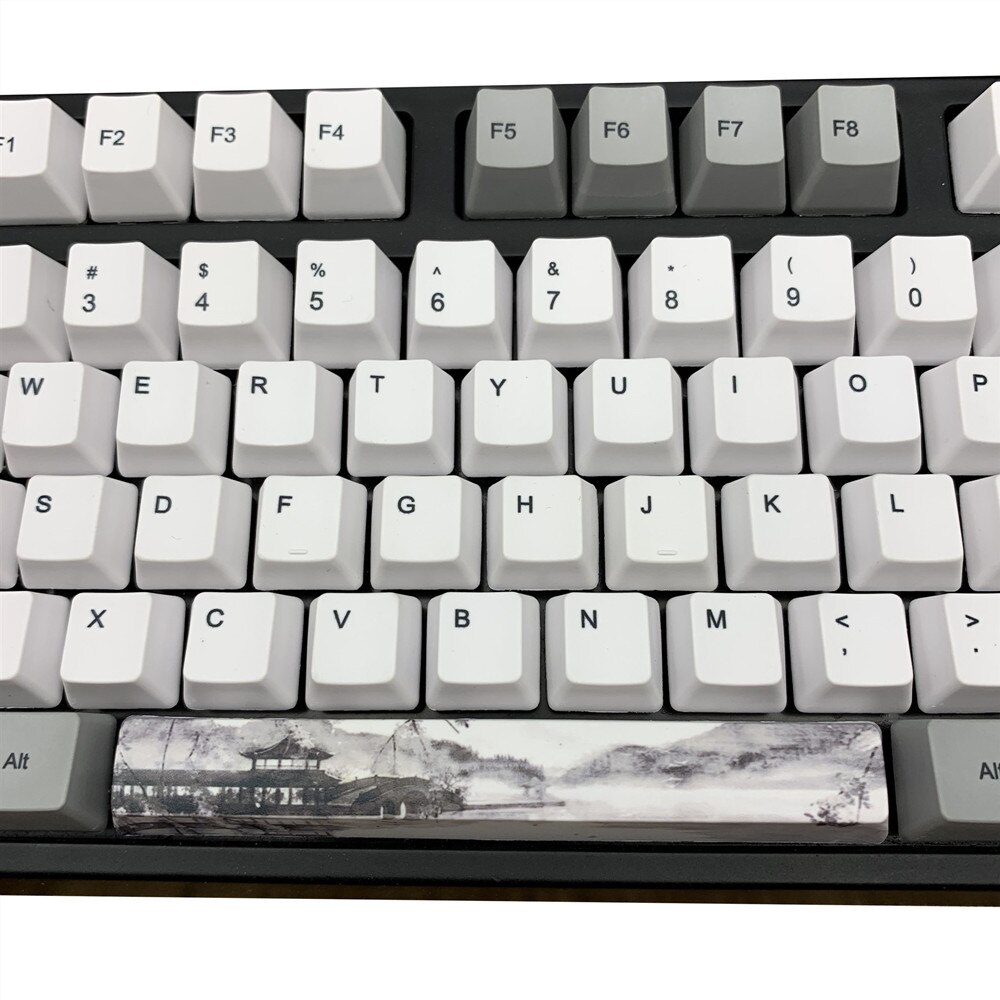 Ink Keycap OEM PBT Keycaps Full Set Mechanical Keyboard Keycaps PBT Dye-Sublimation Keycap