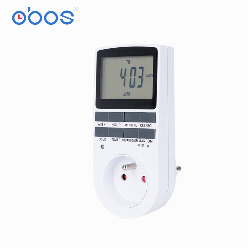 neue schöNe gute digitale Timer gebaut-in batterie steckdose Timer 240V 230V 220V 16A 15A 13A 10A 50Hz 60Hz