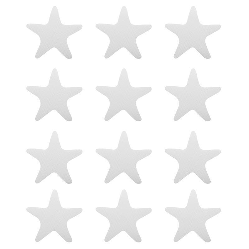 10/12/20Pcs Badkamer Anti Slip Sticker Bad Sticker Badkamer Antislip Sticker Voor Thuis Badkamer: Transparent 8X8.5CM