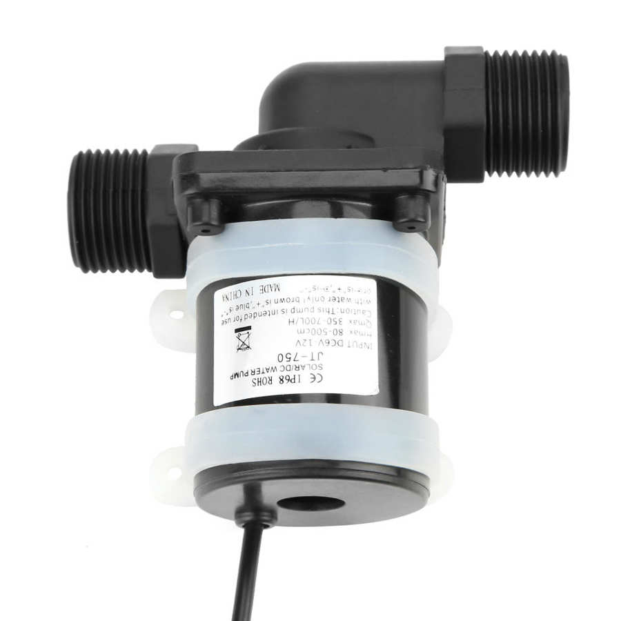 JT-750D4-12 DC 24DC einstellbare Zirkulations-Boost-Wasserpumpe 24 V -40 ℃ ~100 ℃ GB