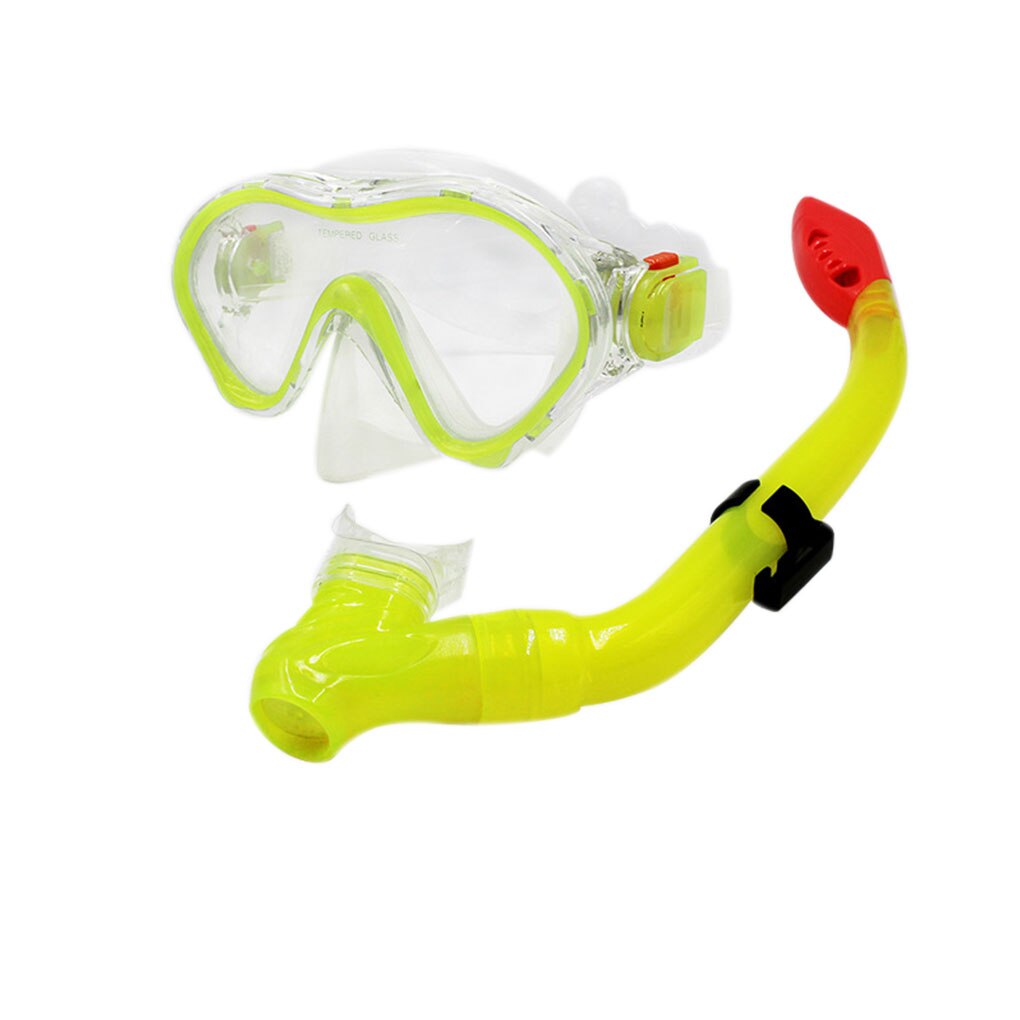 BOIHON Children Submersible Goggles Deep Sea Snorkeling Glasses Half Dry Breathing Tube Swimming Breathing Silicone Mouthpiece: NO.2