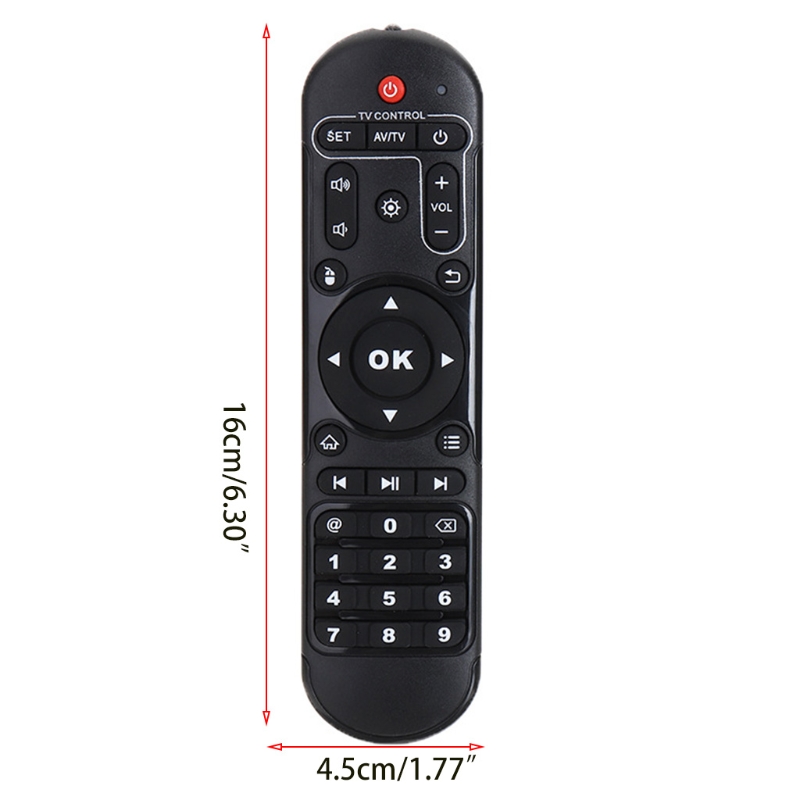 Replacement Remote Control for TV Box X96max, with Ir, Remote Control for X92, X96air, Aidroid, TV Box