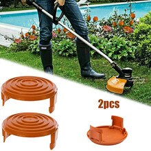 2Pcs Trimmer Spool Line Cap Cover For PTXT25 SET250 SET300 STXT25 5127851-00/3 5128250-87 5055135-90/8 FLY060 Grass Trimmer Accs