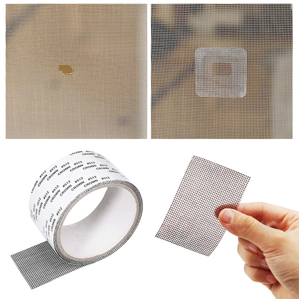 Raam deur anti-muggen patch hor reparatie tape kleefgaas netten gaten gereedschap voor huishoudelijke veiligheidsaccessoires