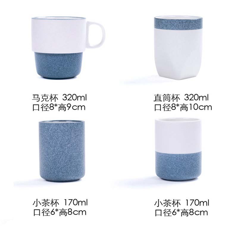 Ceramic Coffee Cup Porcelain Personal Single Pottery Tea Cups Korea Style Drinkware Wine Mug Water Mugs