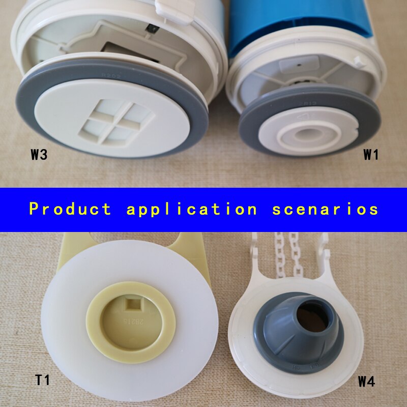 Wc Wc Wasser Panzer Dichtung 2 stücke Silikon Ablauf Spülventil Dichtung Waschmaschine Anti-leckage Wc Zubehör