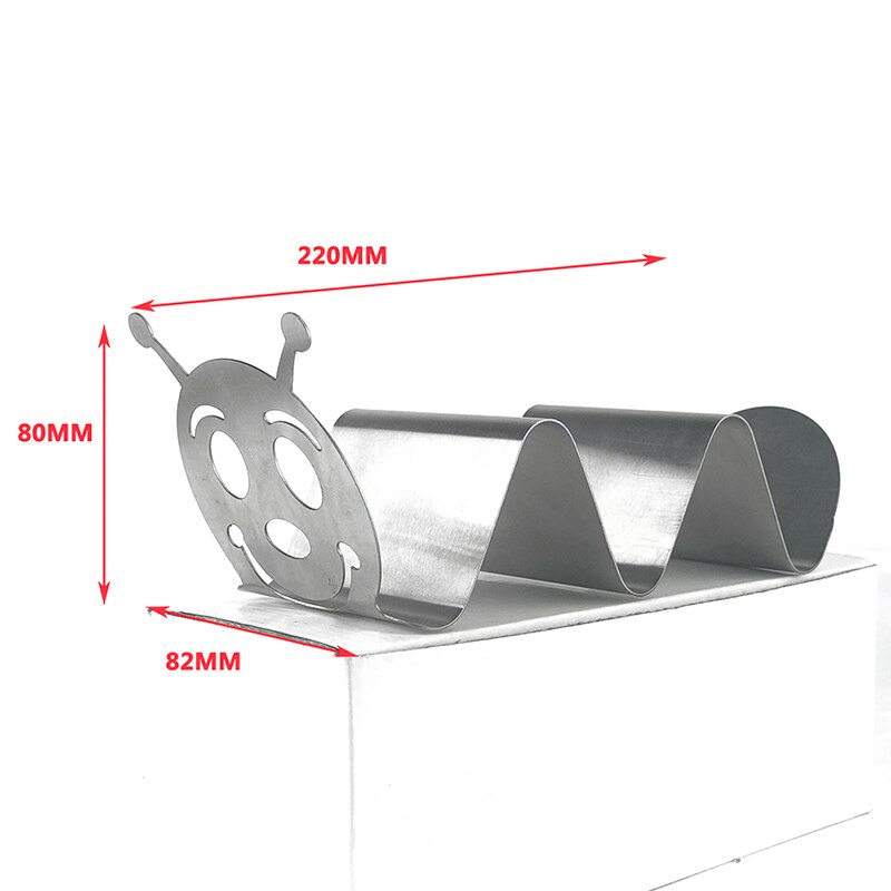 Présentoir pour Pizza acier inoxydable outils de cuisine Taco porte-coque support plateau vague sacs à main mexicain support alimentaire
