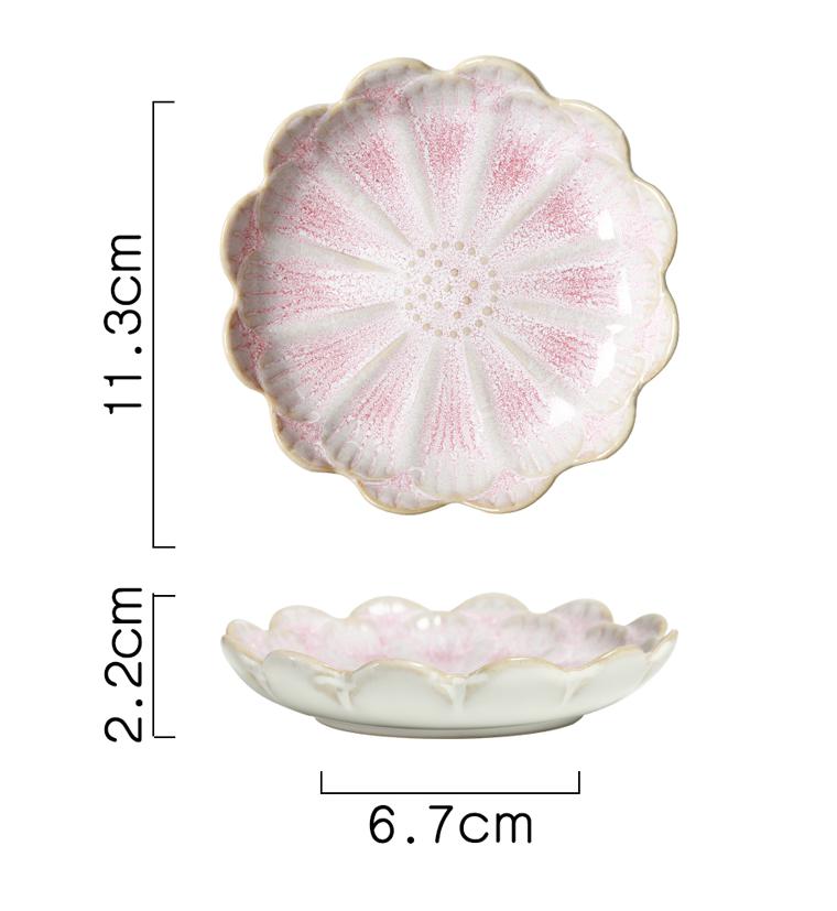 Japanese-style Kiln Change Ceramics Dish Sauce Dish Pot Sauce Dish Home Kitchen Tableware: B2