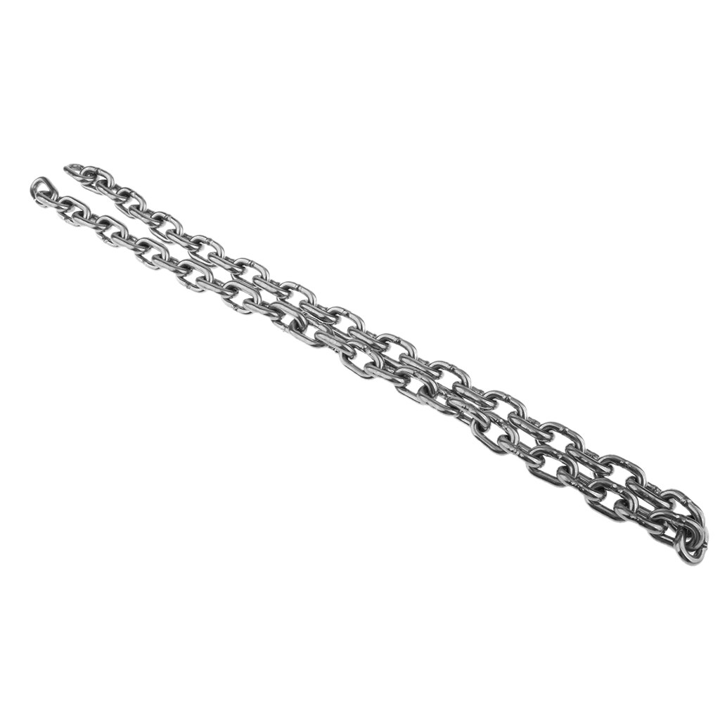 Stainless Steel 316 Anchor Chain by 950mm Long for Marine Boats 6MM 8MM