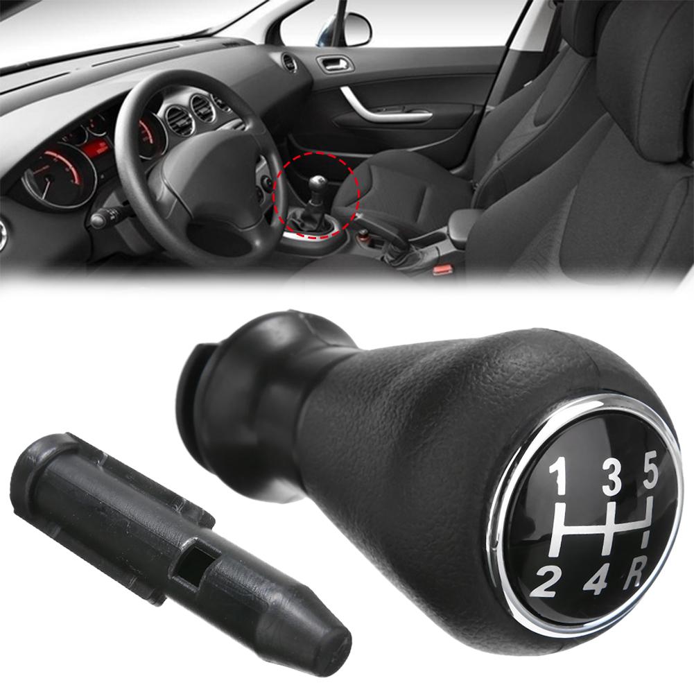 Pomo de cambio de marchas Manual para coche Peugeot 406 307 206 207 408 accesorios interiores para coche