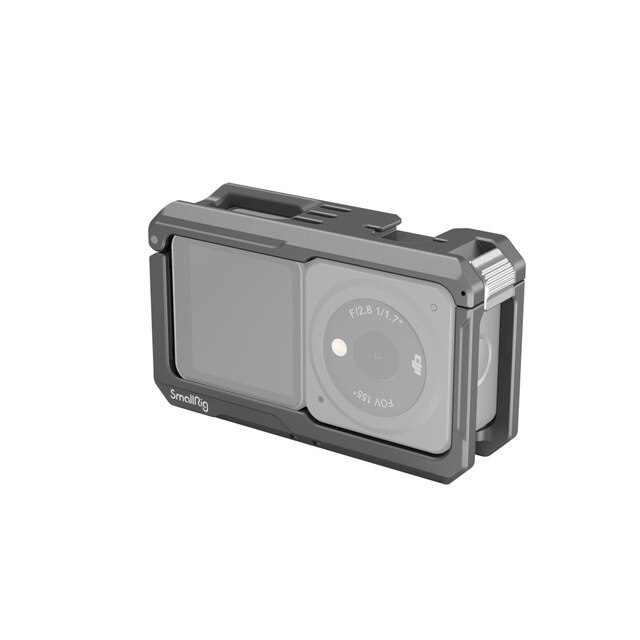 Smallrig Actie Camera Kooi Voor Dji Action 2 Power Combo Of Dual-Screen Combo W/Koud Schoen M4 en 1/4 &quot;Schroef Gaten 3661: Camera Cage 3661