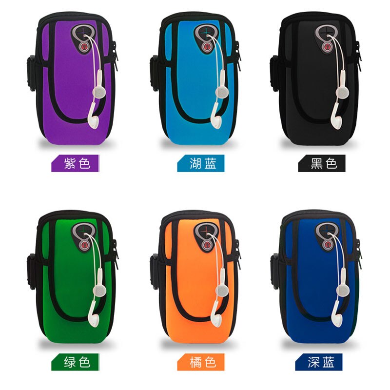 Arm Band EEN Case Voor Telefoon Sport Cover Bag Storage Armbanden Handphone Voor Iphone 7 8 6 6 s Plus XS MAX Mobiele Telefoon Carrier Handtas