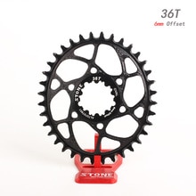 Gxp oval kedjering 6mm offset kedjehjul för gxp  xx1 eagle gx  x01 x0 x9 30-38t 1x system
