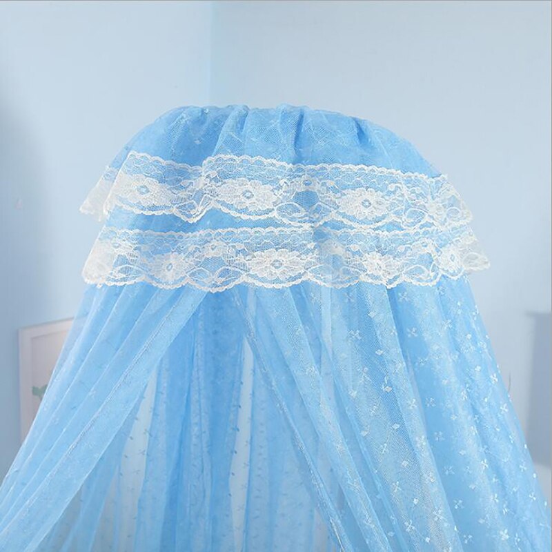 Zomer rond klamboe voor slaapkamergordijnen, draagbare gaasluifels, kinderkamerdecoratie, beddengoed, muggenbenodigdheden